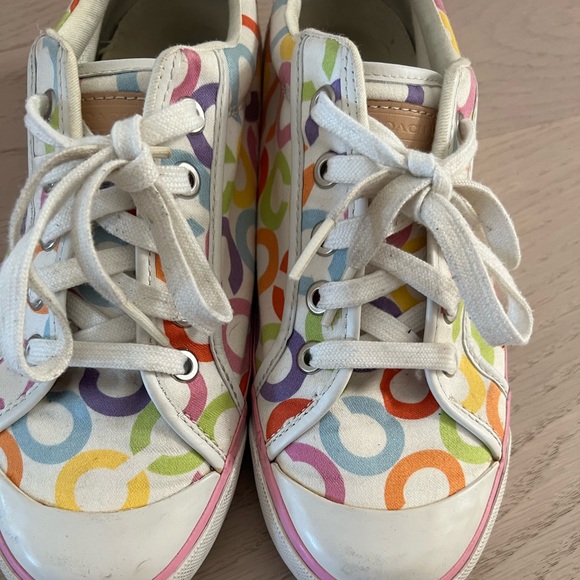 Coach multi-colour sneakers - Picture 2 of 4